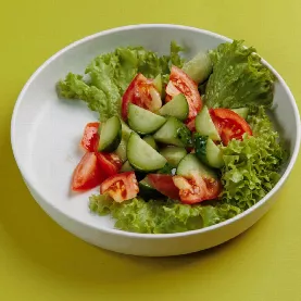 Овощной салат с маслом